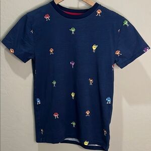 Vintage M&M's Mars T-shirt Shirt Navy Blue Tee XS India Character Top Candy 80’s